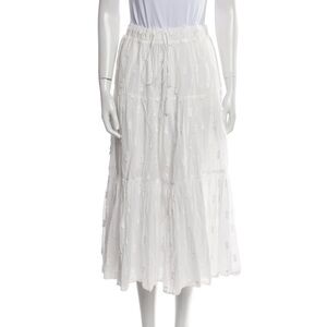 Farm Rio Pineapple Embridered Skirt